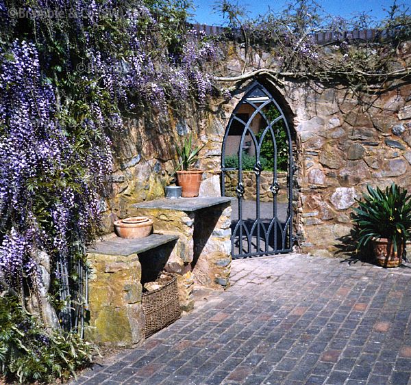 Wrought Iron Pedestrian Gate made in Somerset